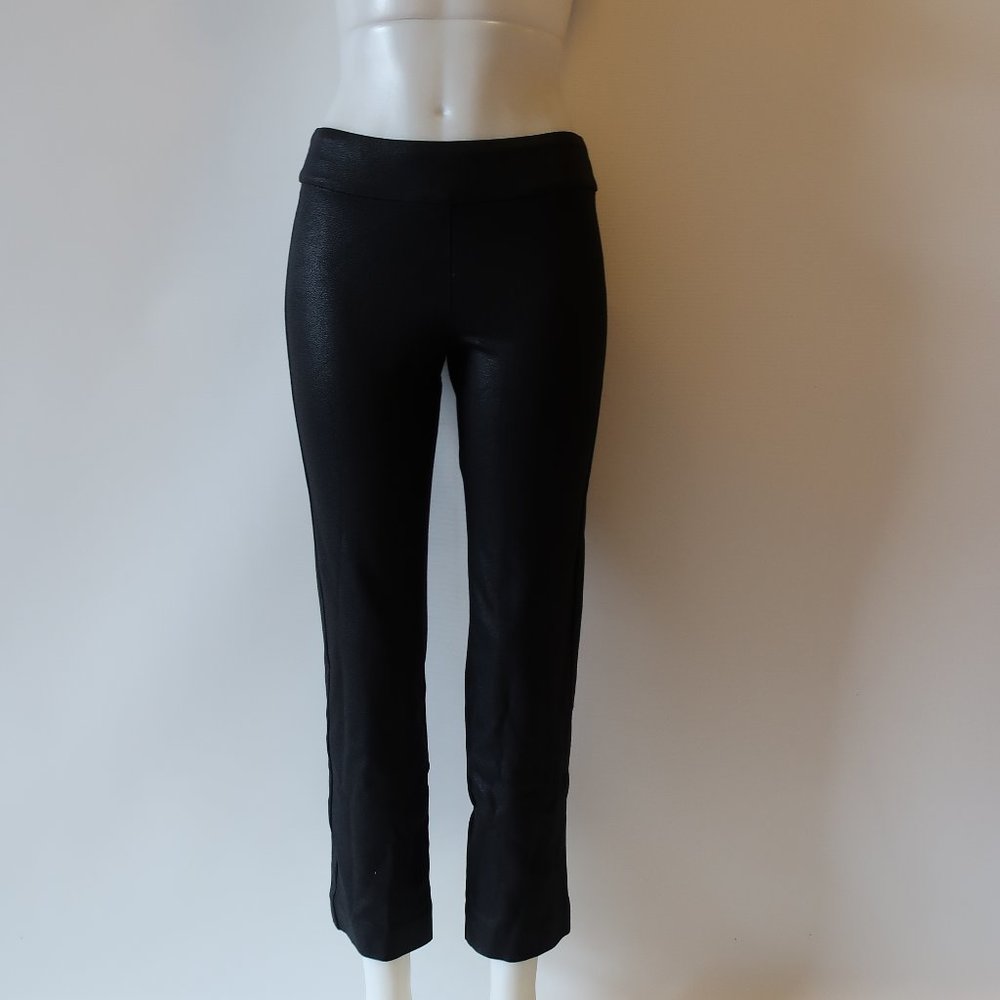 COURAGE B BLACK/GRAY LEGGINGS  SZ 2*